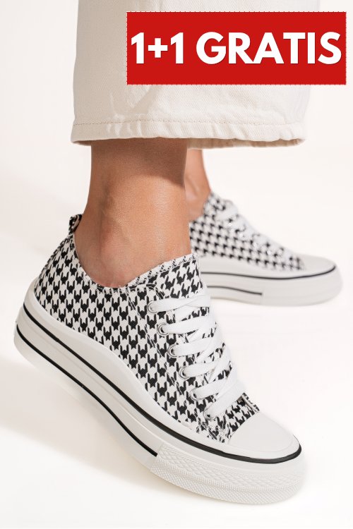 Pantofi sport white black ssp0801