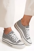 PANTOFI SPORT WHITE BLACK SSP0801