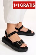 SANDALE BLACK JSPH533