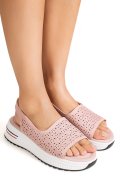 SANDALE ROZ PIELE NATURALA TPC6034