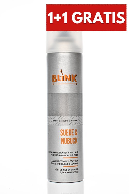 Spray de culoare pentru incaltaminte suede&nabuc natural blink 250ml