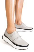 PANTOFI SPORT GRI PIELE NATURALA T6086