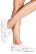 PANTOFI SPORT WHITE PIELE NATURALA 6SP05