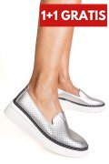 ESPADRILE ARGINTII PIELE NATURALA JSPY6701