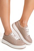 PANTOFI SPORT PINK PIELE NATURALA TSP-8083