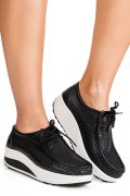 MOCASINI BLACK PIELE NATURALA ASP525