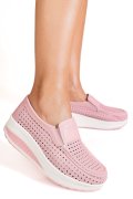 MOCASINI PINK PIELE NATURALA ASP522