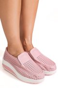 MOCASINI PINK PIELE NATURALA ASP522