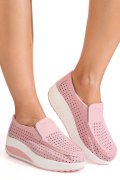 MOCASINI PINK PIELE NATURALA ASP522