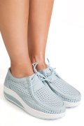 MOCASINI LIGHT BLUE PIELE NATURALA ASP525