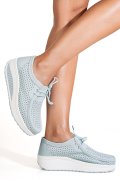 MOCASINI LIGHT BLUE PIELE NATURALA ASP525