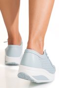 MOCASINI LIGHT BLUE PIELE NATURALA ASP525