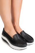 PANTOFI NEGRI PIELE NATURALA ASP339