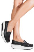 PANTOFI NEGRI PIELE NATURALA ASP339