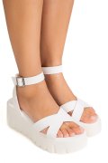 SANDALE WHITE QSPT115
