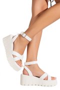 SANDALE WHITE QSPT115