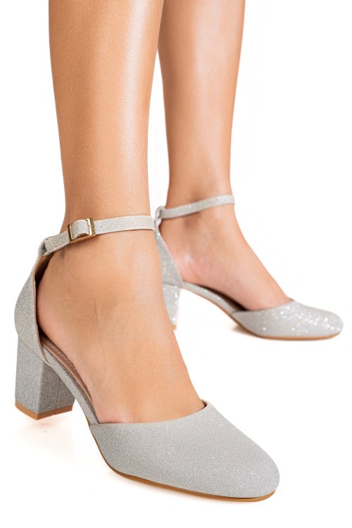 Pantofi silver 8sp628