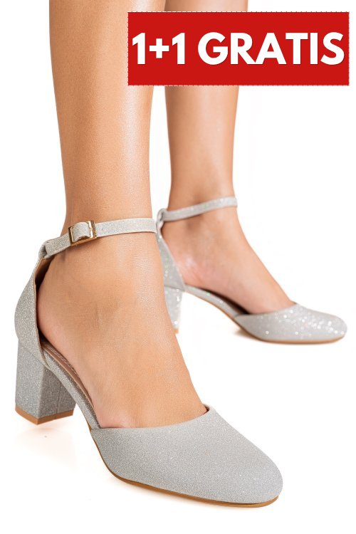 Pantofi silver 8sp628