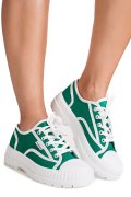 PANTOFI SPORT DARK GREEN DSP989