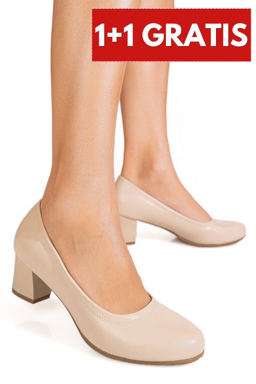 Pantofi beige yspehj181