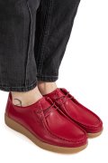 MOCASINI ROSII PIELE NATURALA ZSPB192