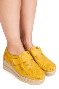 MOCASINI GALBENI PIELE NATURALA MSPM220