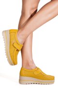 MOCASINI GALBENI PIELE NATURALA MSPM220