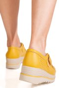 MOCASINI GALBENI PIELE NATURALA MSPM220