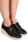 PANTOFI NEGRI PIELE NATURALA ASPN3128