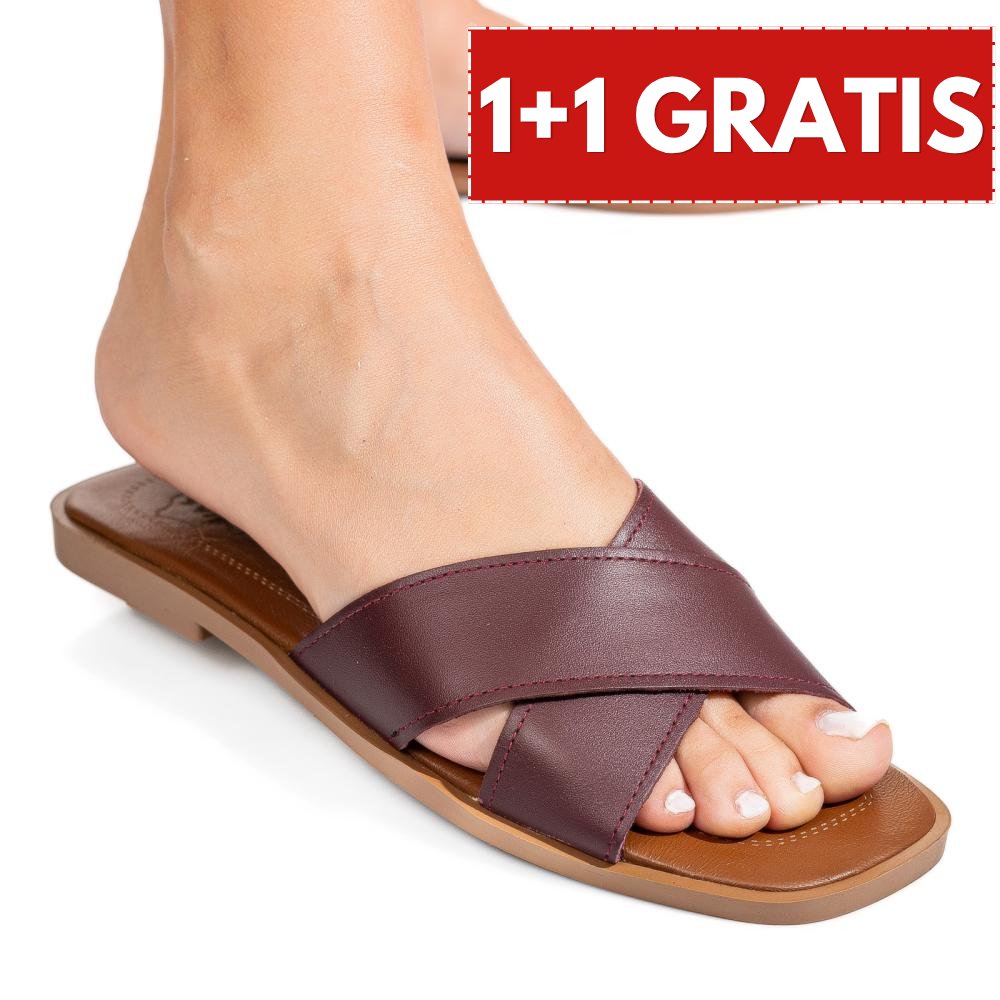 Papuci din Piele Naturala
