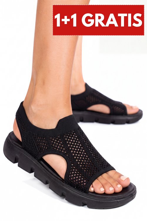 Sandale black 2sp202