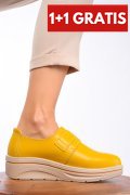 MOCASINI YELLOW PIELE NATURALA 1SP170
