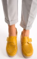 MOCASINI YELLOW PIELE NATURALA 8SP705