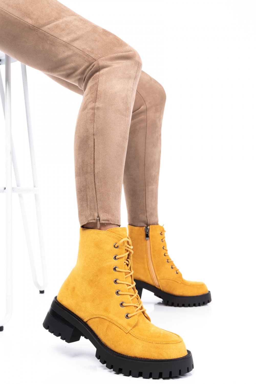 GHETE YELLOW SUEDE FSPBW031
