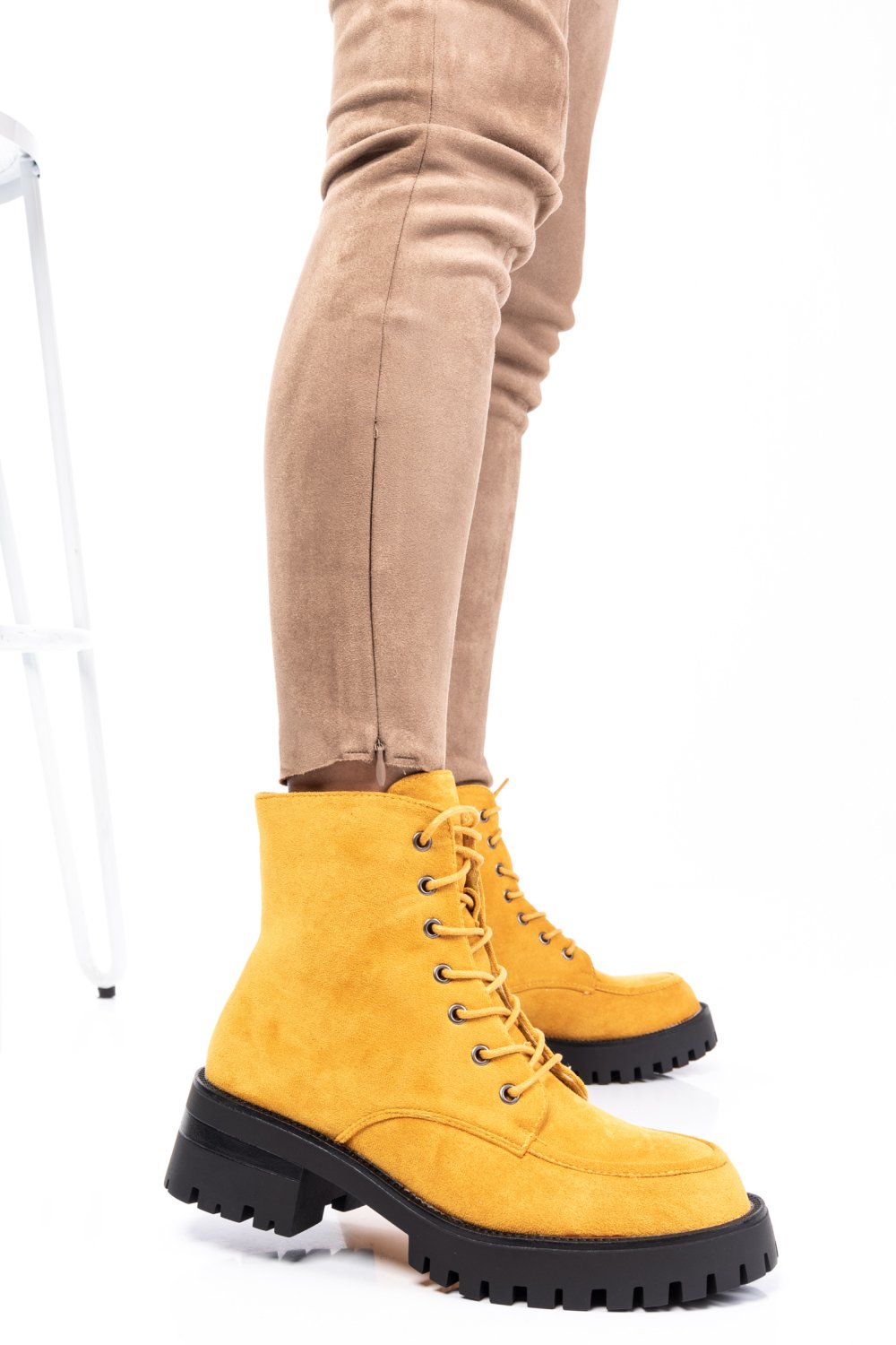 GHETE YELLOW SUEDE FSPBW031