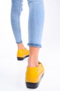MOCASINI YELLOW PIELE NATURALA 1SP156
