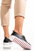 PANTOFI SPORT BLACK PIELE NATURALA 6SP05