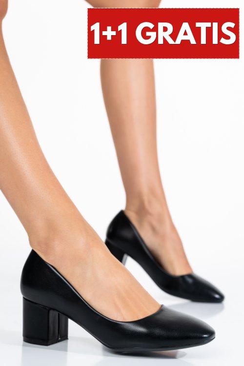 Pantofi black ospd409