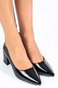 PANTOFI BLACK SHINING OSPD402