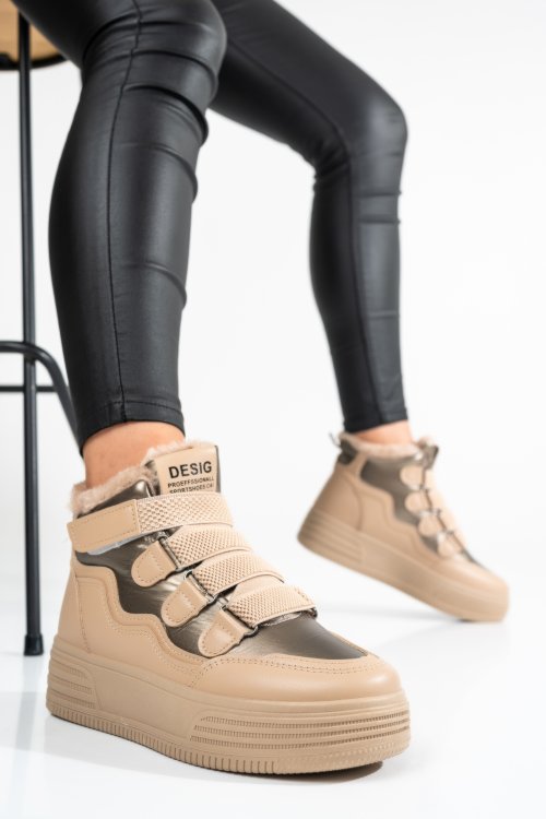 Ghete beige lspls079