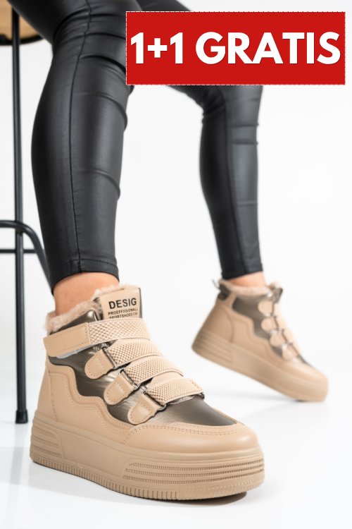 Ghete beige lspls079
