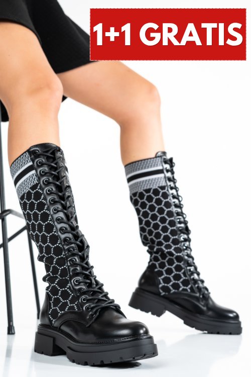 Cizme black fspbw050