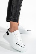PANTOFI SPORT WHITE BLACK 9SP52