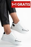 PANTOFI SPORT WHITE BLACK 9SP52