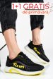 Pantofi sport black yellow 9sp588