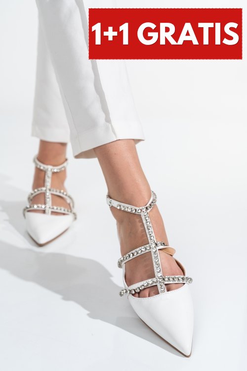 Sandale white aspb119