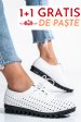 Pantofi white piele naturala zspa-201