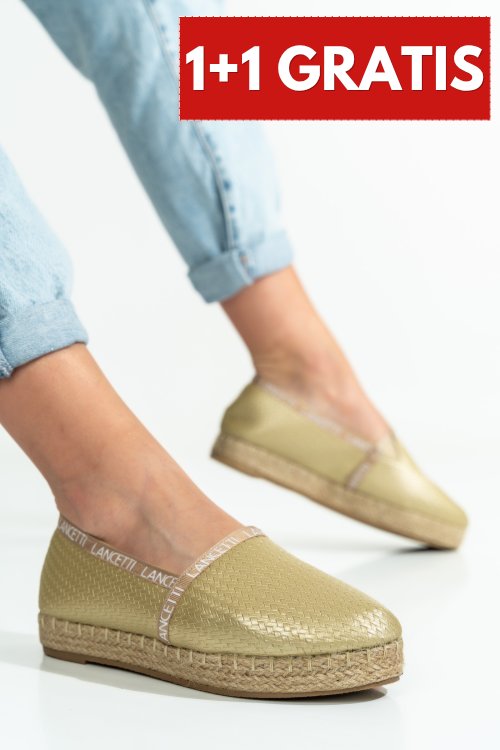 Espadrile gold lspt102sd