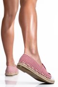 ESPADRILE RED WHITE LT84201SD