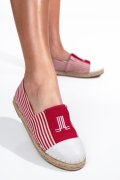 ESPADRILE RED WHITE LT84201SD